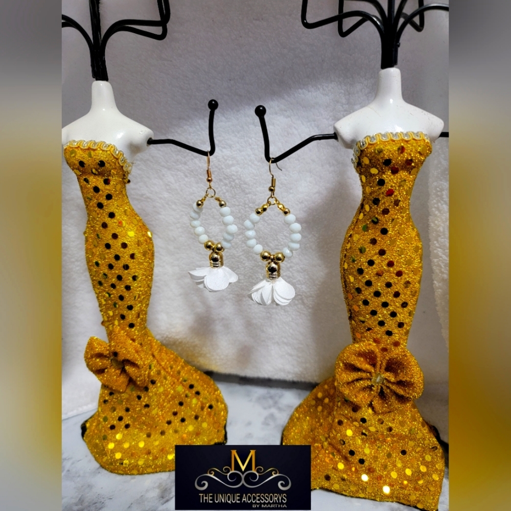 Handmade earrings.